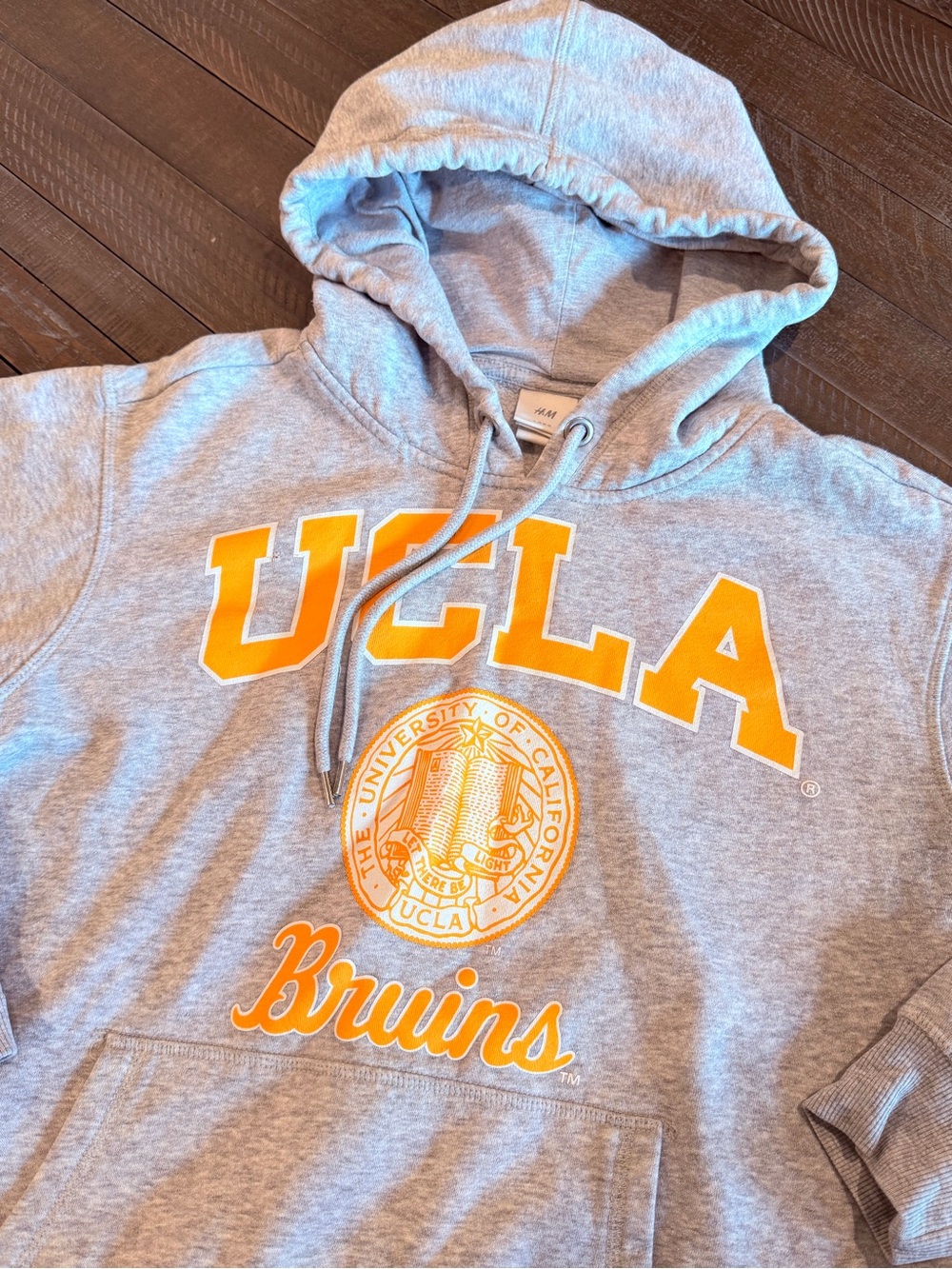UCLA Bruins H&M Collegiate Hoodie – Grey – Size Large